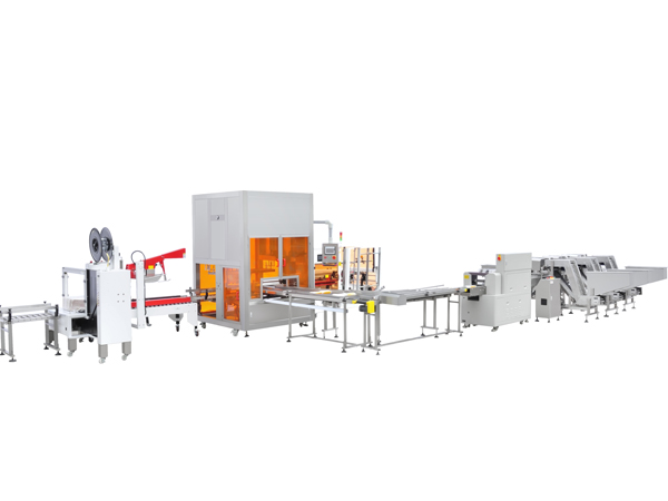 棒棒冰枕包自動開箱、裝箱、封箱打包線